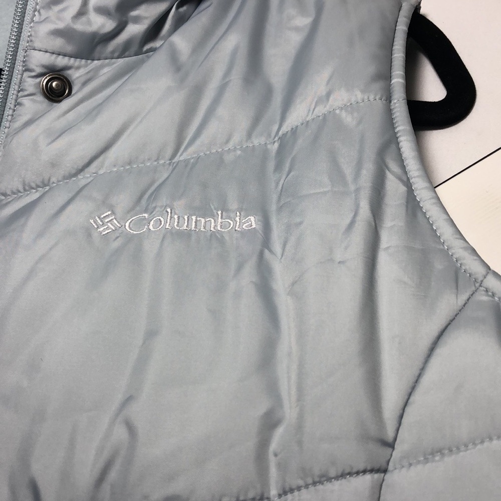 - Columbia Sportswear Light Gray vest puffers Sz‎ M - Picture 6 of 7